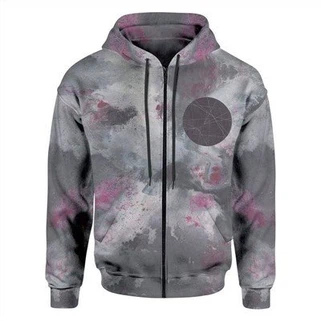 Mikina na zips s kapucňou